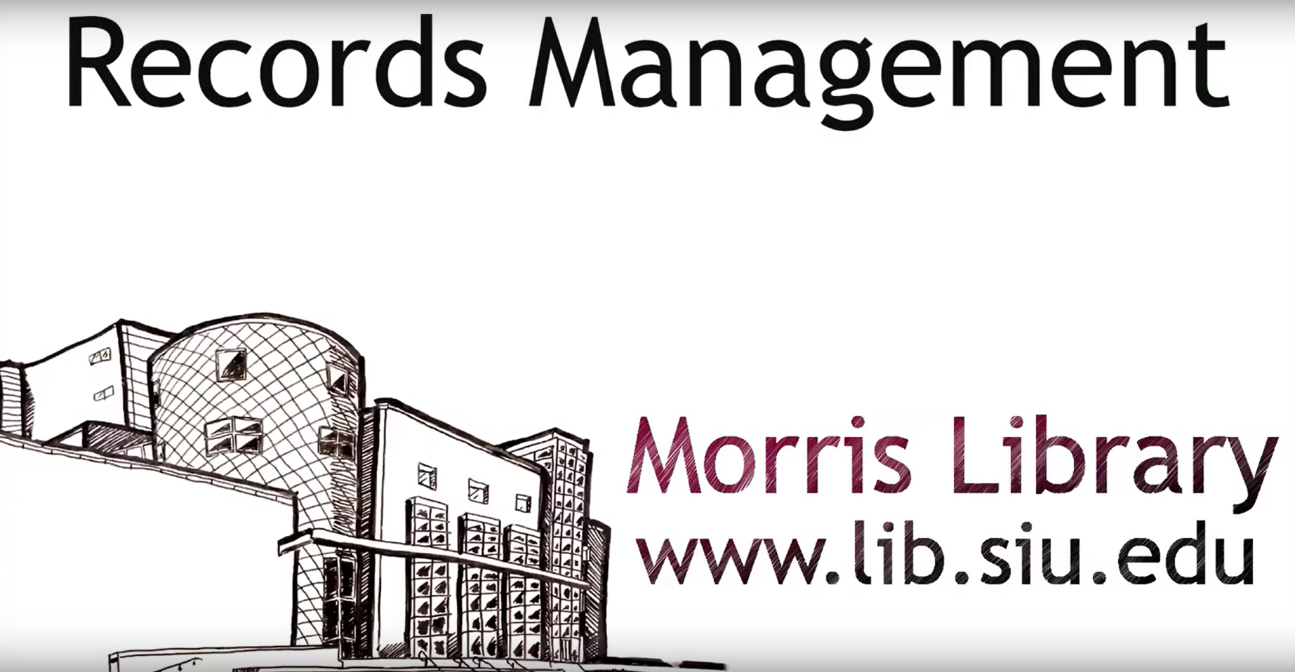 Records Management Training Video Screenshot